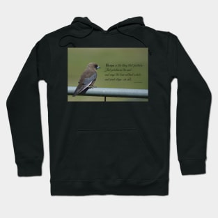 Hope is the thing with feathers... Hoodie